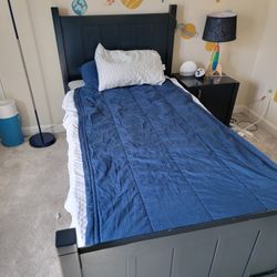 Pottery Barn Kids Bed + Land of Nod Dresser & Nightstand – Matching Set!
