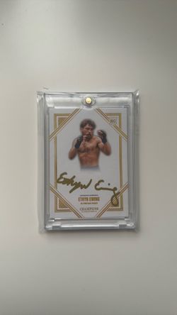 UFC Ethyn Ewing Auto by Champions Collection