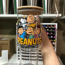 New Glass Peanuts Cup