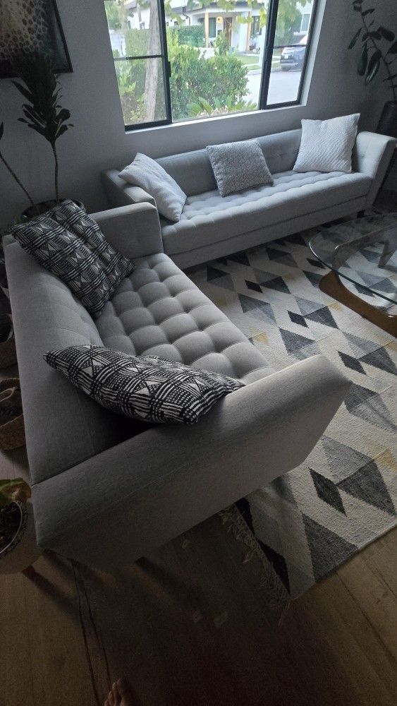 Mid Century Modern Sofa Set