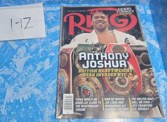 Ring Magazine July 2019 Anthony Joshua (Read Description) 