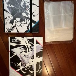 POKÉMON BOOK CARD HOLDER BINDER W/ PLASTIC SLEEVES