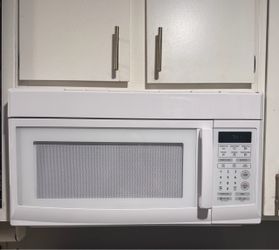 MC Appliance Over-the-Range Microwave – White – 1000W