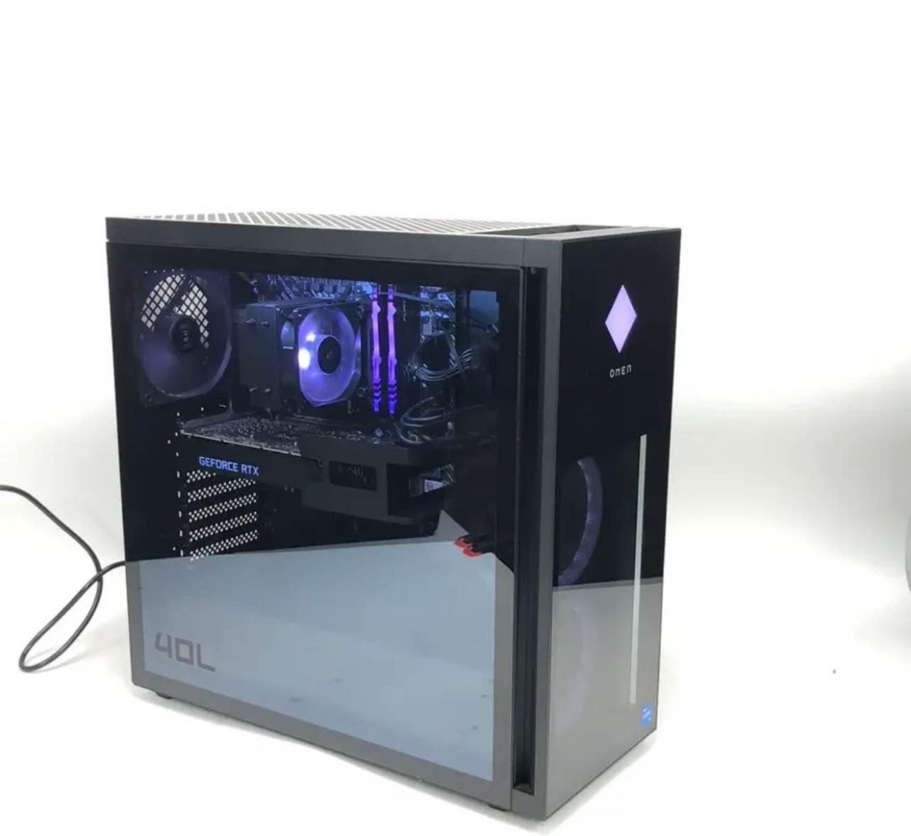 HP OMEN - 40L Gaming Desktop - Intel Core i5-12400F - HyperX 32GB RAM - NVIDIA GeForce RTX 3060 12GB