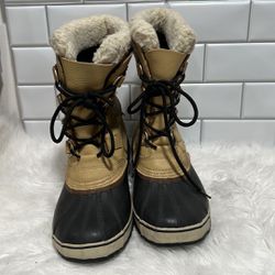 SOREL Men's Waterproof Leather Duck Boots size 9