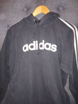 Adidas Black Pullover Hoodie