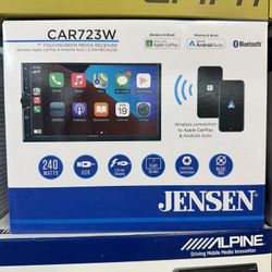 Jensen 7” Touch Screen With Wireless Apple CarPlay