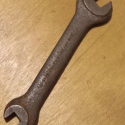 Antique Armstrong 35-463 Open End 3/8 X 8/16 Wrench From 1929