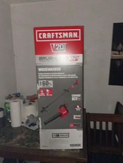 Craftsman weed wacker and blower