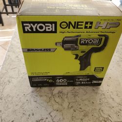 Ryobi 18v Brushless 4 Mode 1/2" Impact Wrench Brand New 