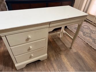 White desk