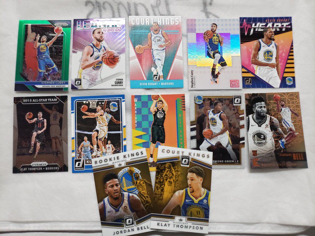 Golden State Warriors Basketball card Collection
