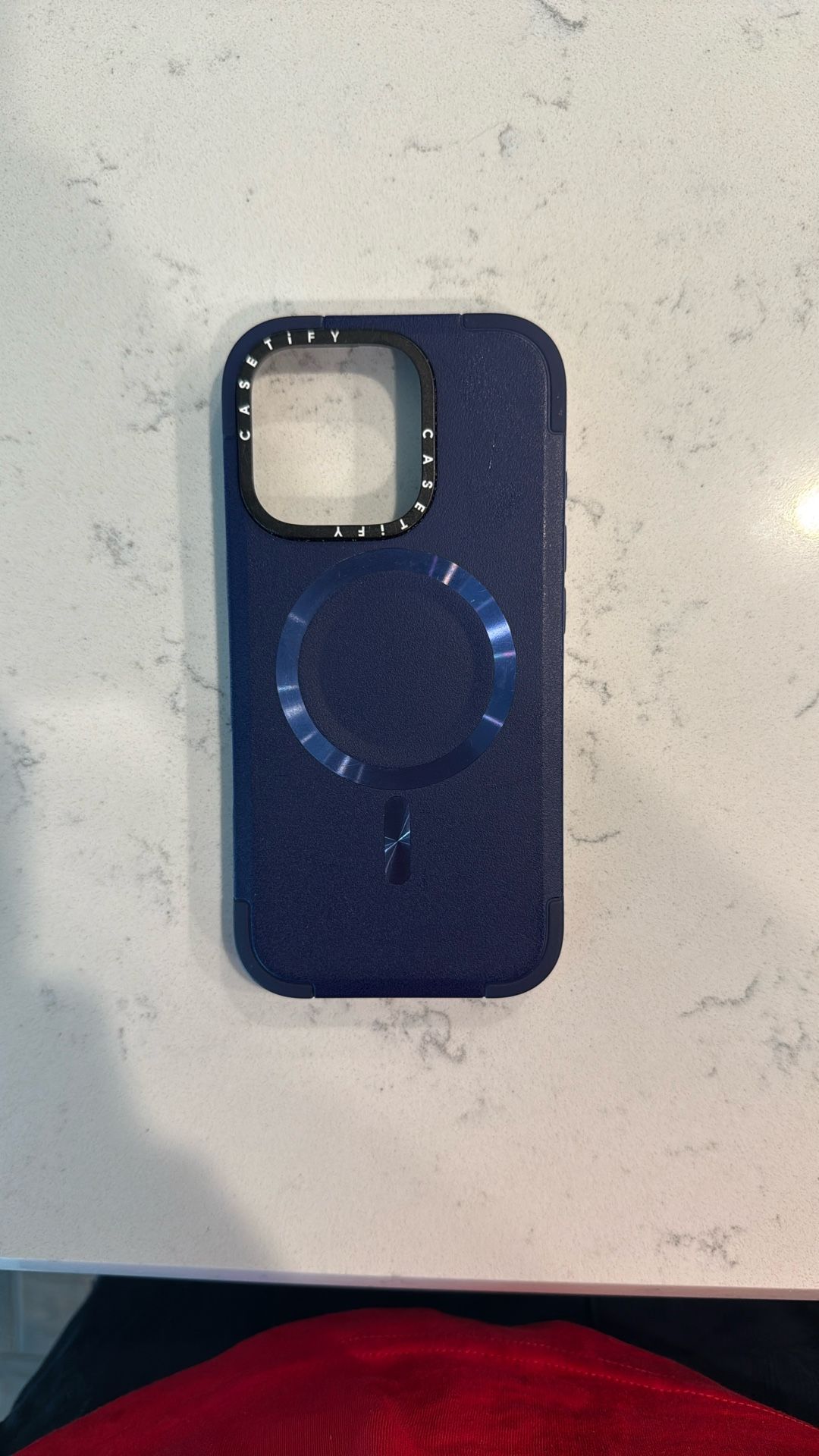 Casetify iPhone 16 Pro Navy Blue MagSafe Case