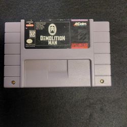 Demolition Man * Original Authentic Game*