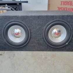 10" Rockford Fosgate Subwoofers w/ Amp