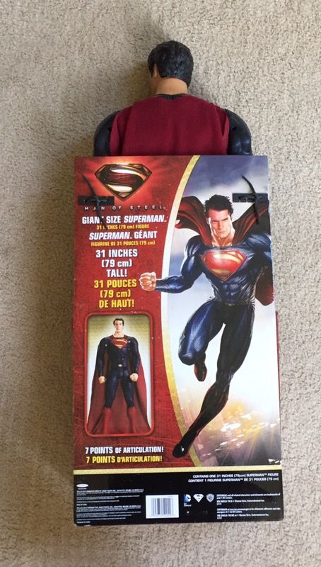 31" super man figure