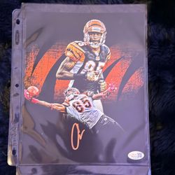 Autographed 8x10