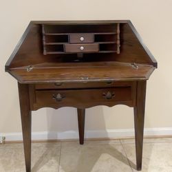Vintage Antique Corner Letter Desk 