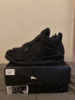 Air Jordan 4  ‘Black Cat’ (2020) Size 12