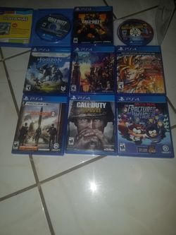 Ps4/PlayStation 4 games