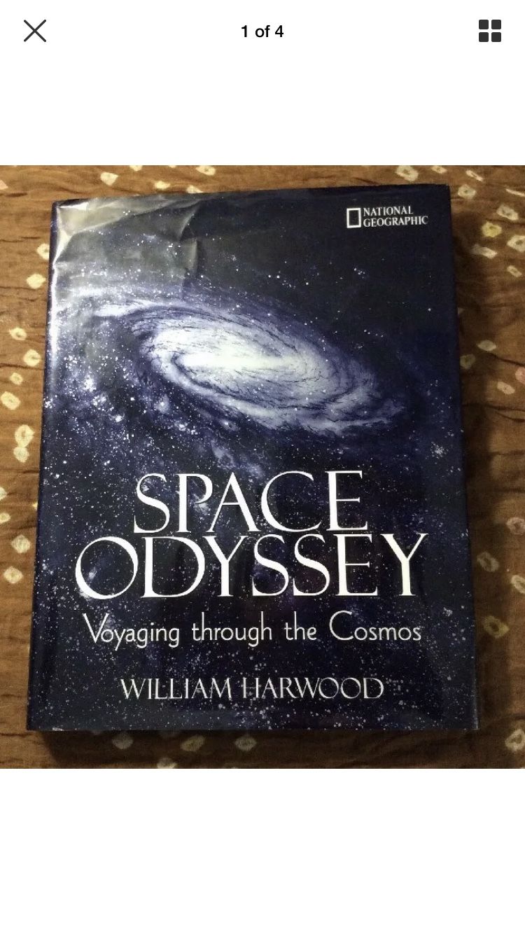 Space Odyssey : Voyaging Through the Cosmos by William Harwood 2001 Hardcover DJ