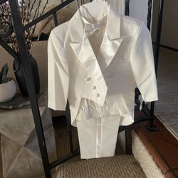 Baptism Suit New Cream Color 
