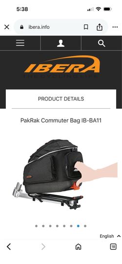Bike rack and bag