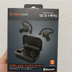 Blacken Bluetooth Headphones 