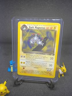 Pokemon 1999 dark magneton team rocket lp
