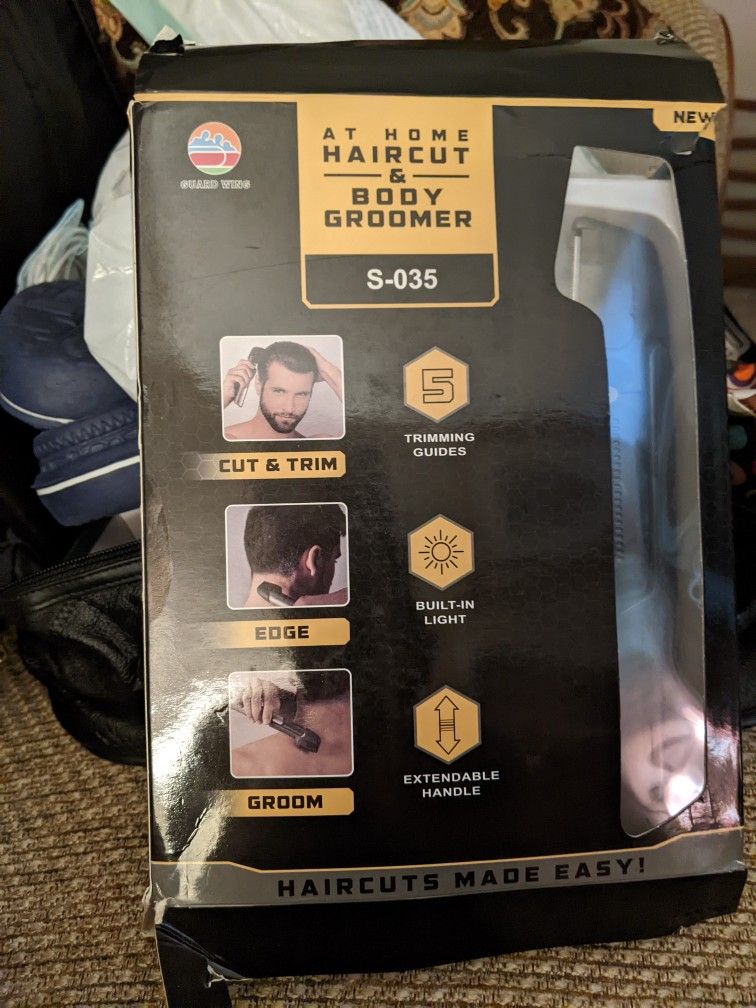 Hair And Body Trimming Kit Brand New Never Used But The Boxes Been Smashed It's Cardboard Is All