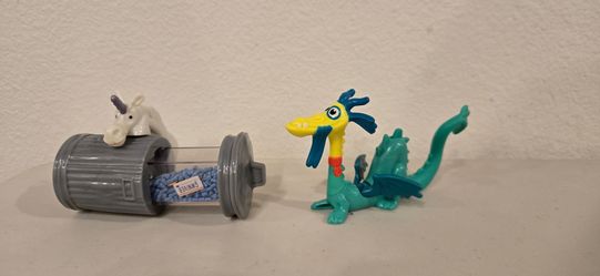 Disney Pixar Onward McDonald's Toy Lot – Blazey the Dragon & Trash Unicorn