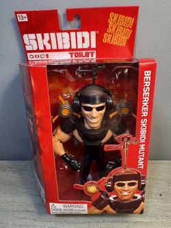 2025 SKIBIDI Toilet Berserker Mutant NIB Series 2 Collectible 6” Figure