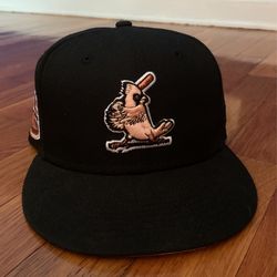 Cardinals Hat With Peach Brim 