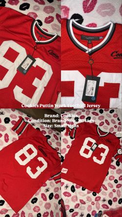 Cookies Puttin Work Football Jersey