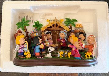 Danbury Mint Peanuts Nativity Christmas Pageant Figurine