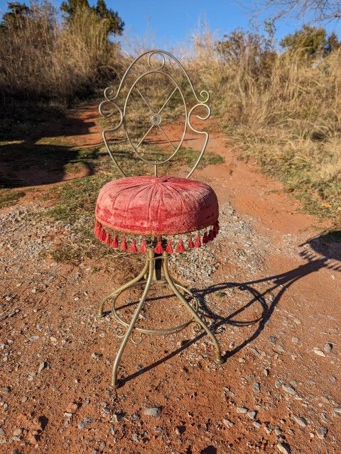 Vintage Vanity Seat 