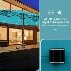 15 ft solar umbrella