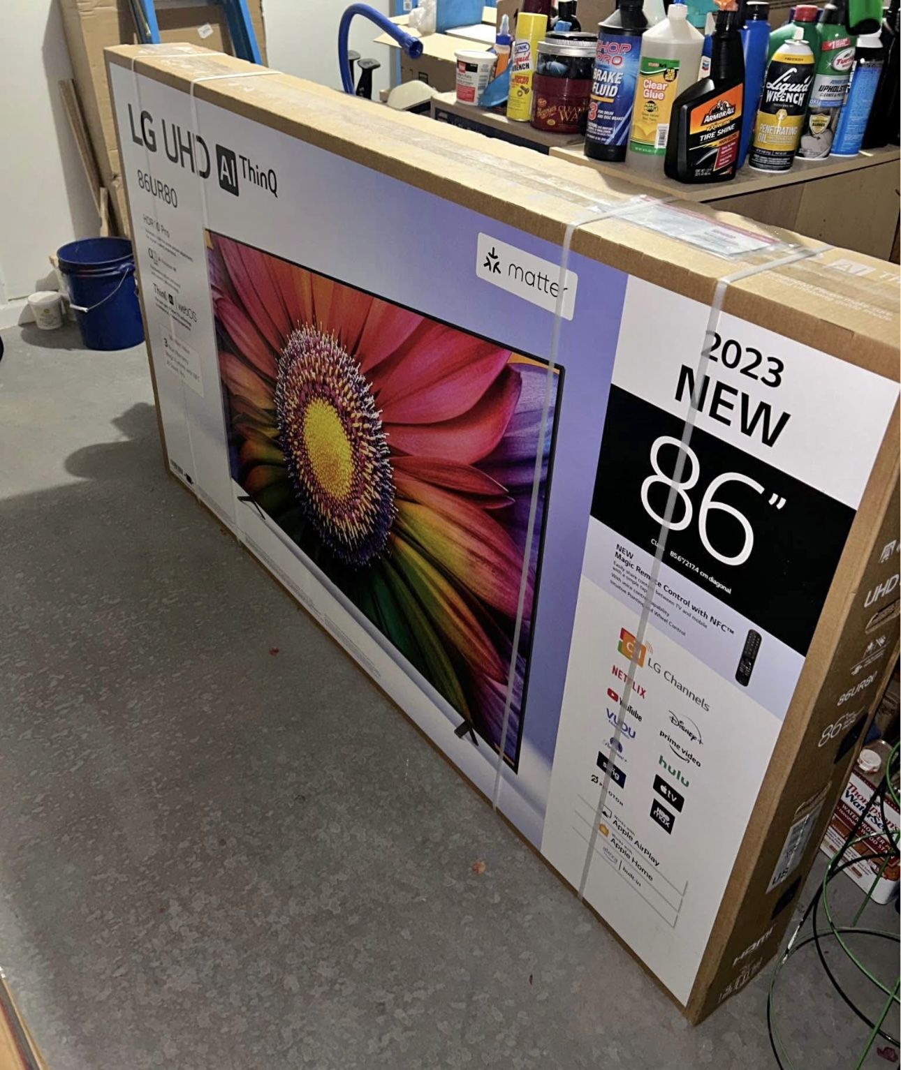 86” Lg UHD 4K Smart TV LCD Led