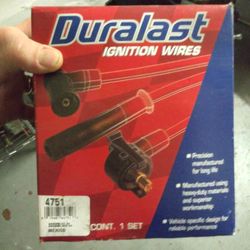 Duralast # 4751Spark Plug Wires For A Gm. V6