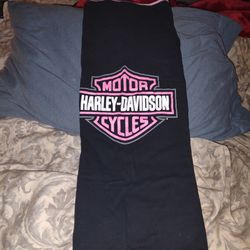 Harley-Davidson Baby Girl Receiving Blanket