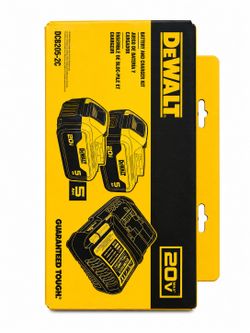 Dewalt 20v 5.0Ah Batteries 2-pack With Charger