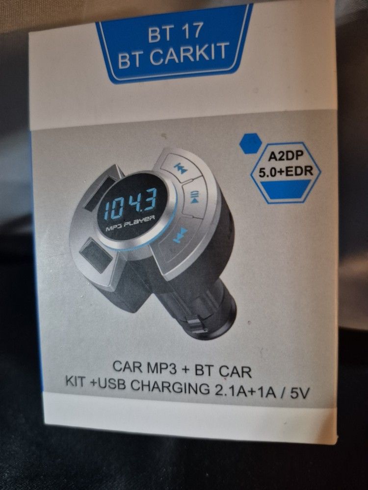 BT17 Car Bluetooth Fm Transmitter 