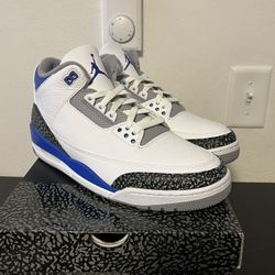 Air Jordan 3 “Racer Blue” Size 12