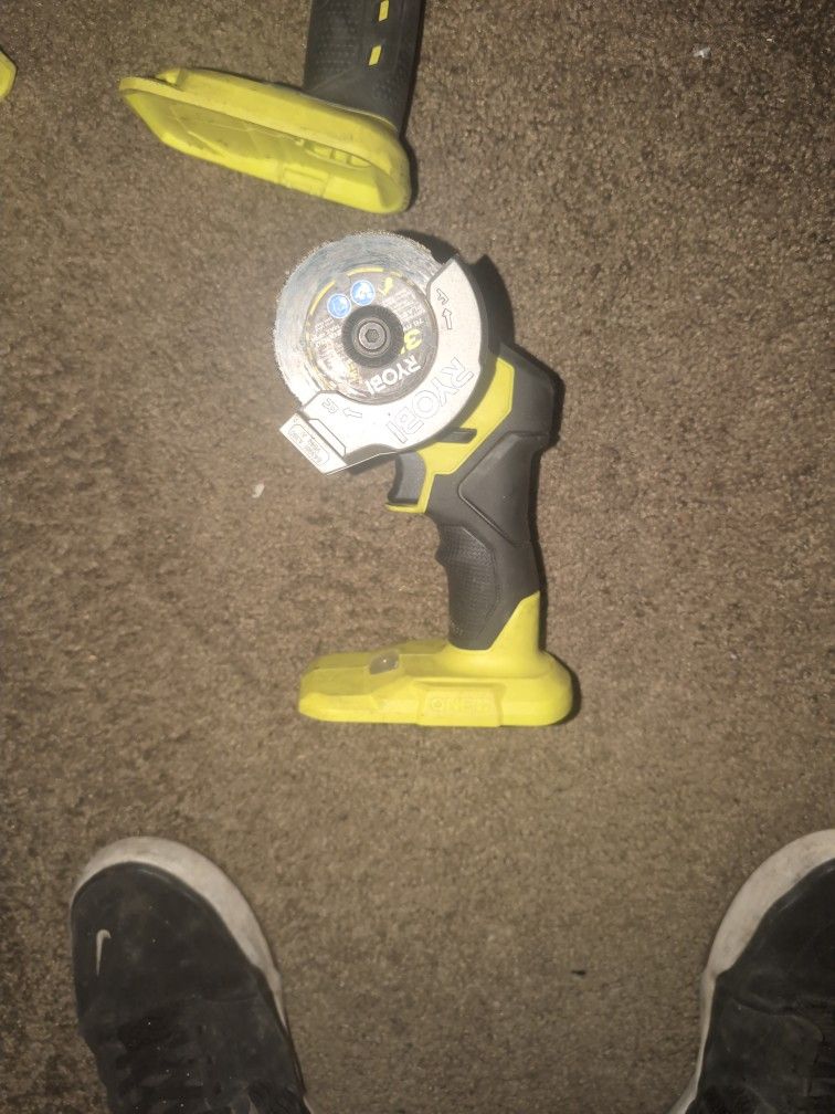 Ryobi HP Brushless 3" Cut Off Tool