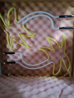 Custom palm trees neon lighting