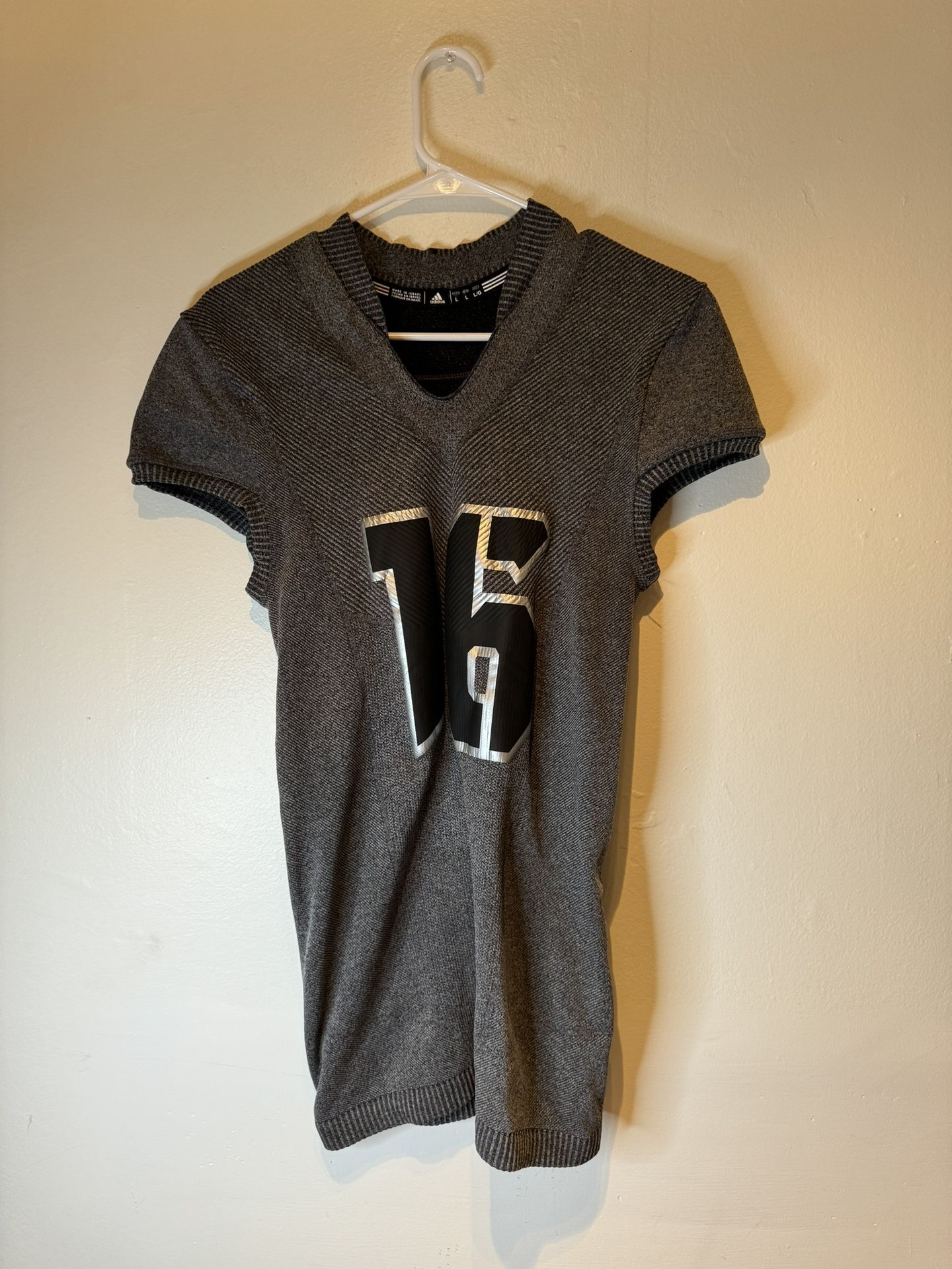 Adidas sample #14 Football Jersey grey NEW Men’s large