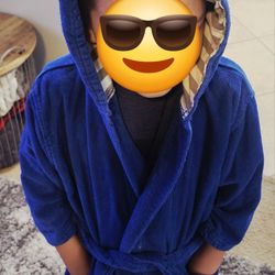 Nautica shark towel/robe