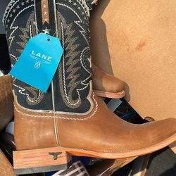 Lane Cowboy Boots 10.5 New