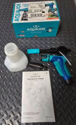 Aqua Joe AJ-SPXN Foam Cannon + Sprayer