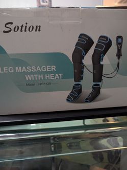 Leg massager with heat 4 modes